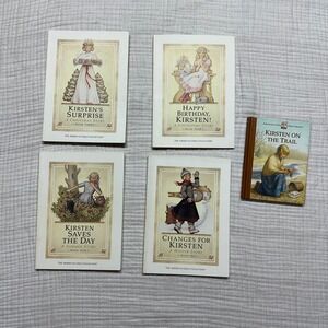 5 American Girl Kristen Books 3-6 + 1 More Kristen Book lot